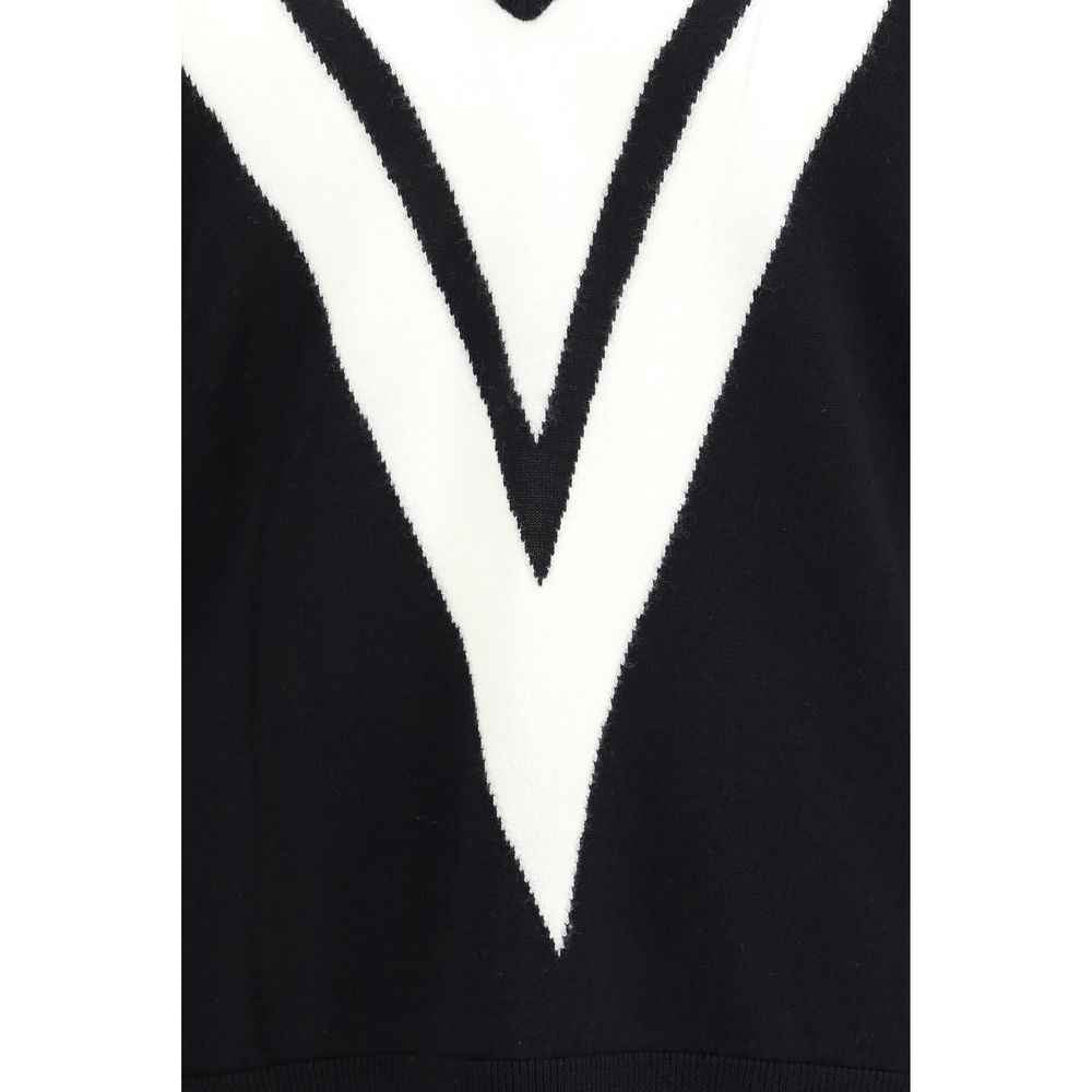 Valentino Garavani Black Wool Oves Aries Sweatshirt