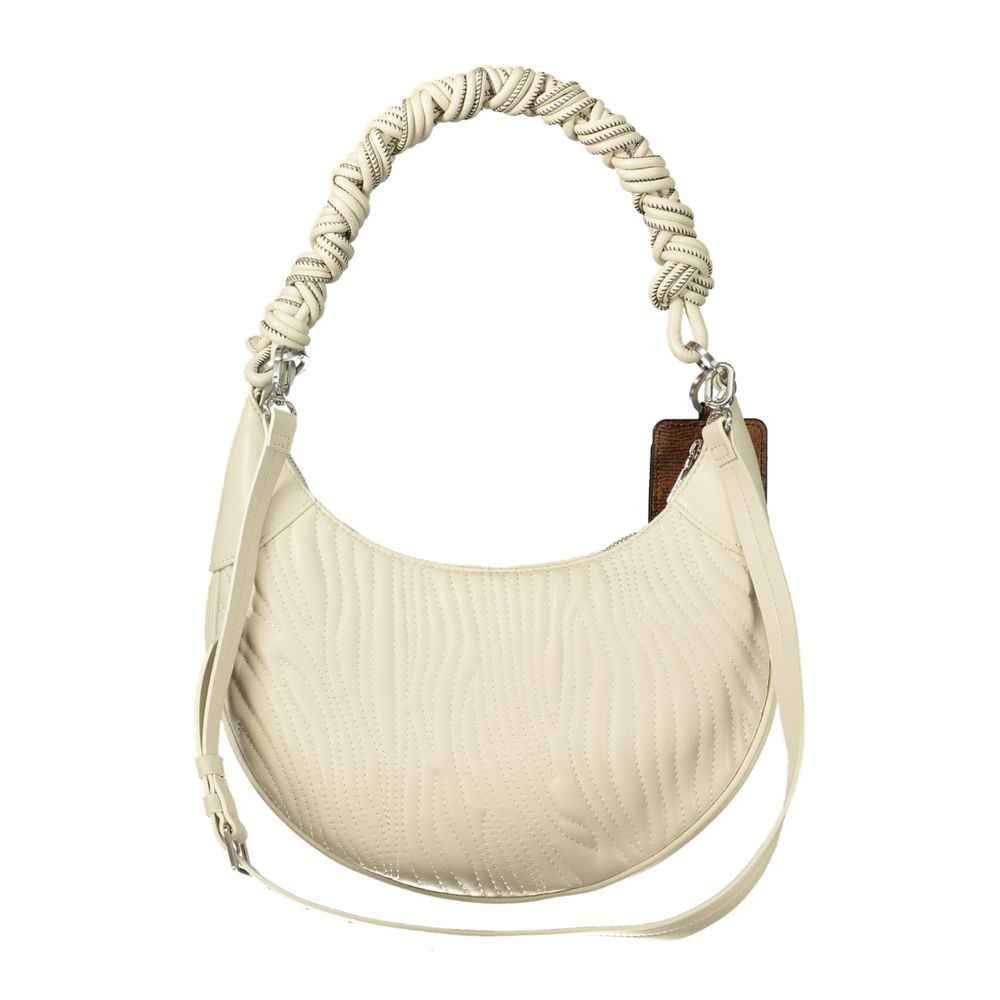 Desigual Bianco Poliuretano Women Handbag