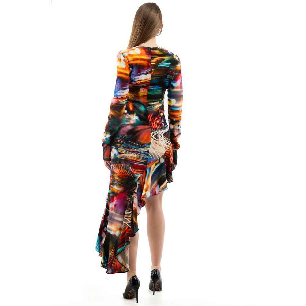 Moschino Multicolor Viscose Casual Dress