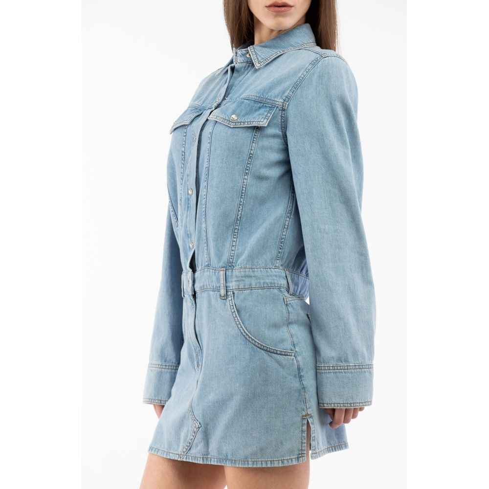 Moschino Multicolor Cotton Casual Dress
