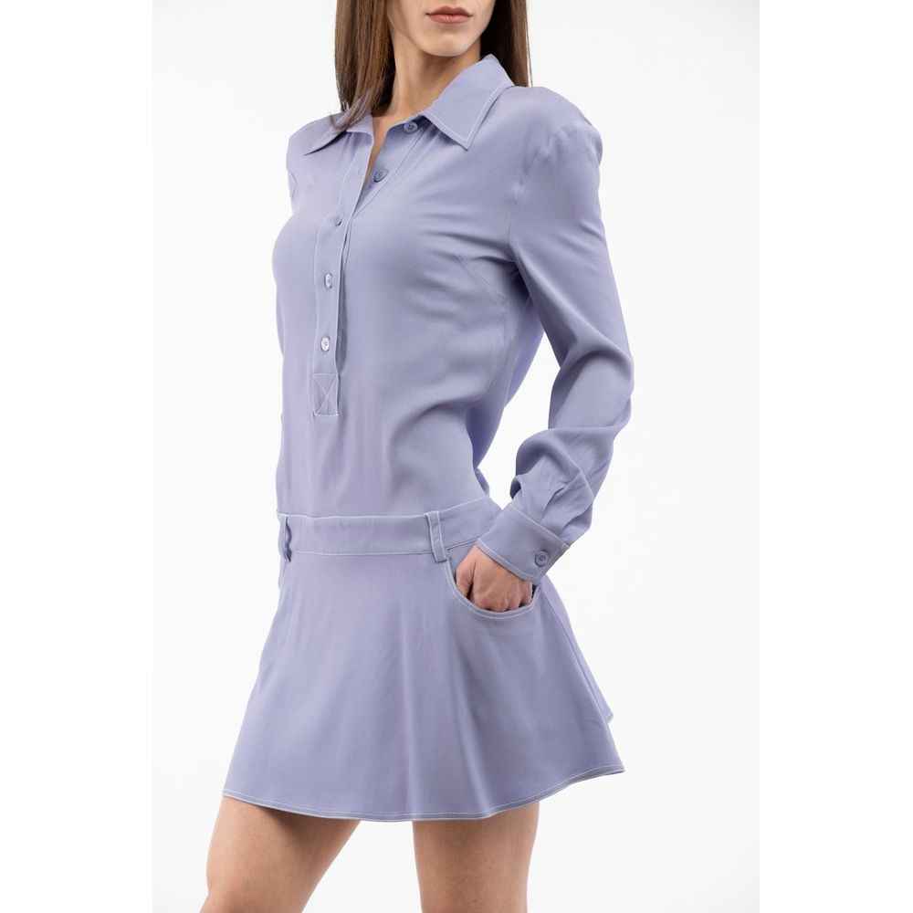 Moschino Multicolor Marabou Casual Dress