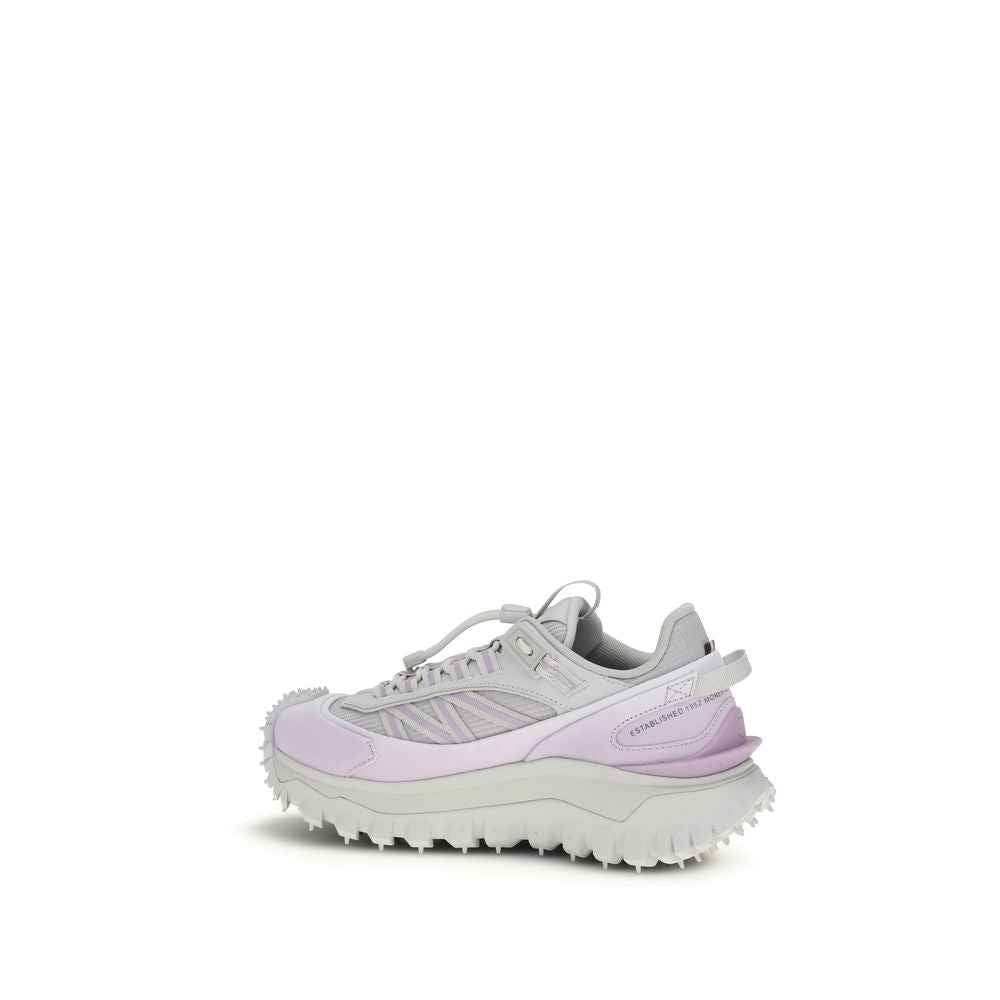Moncler Purple Polyester Athletic Sneakers