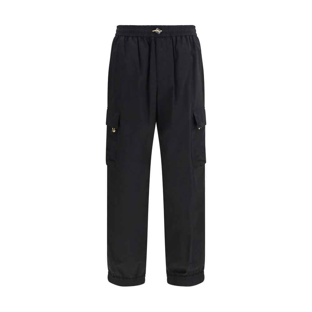 Fendi Black Polyamide Cargo Pants