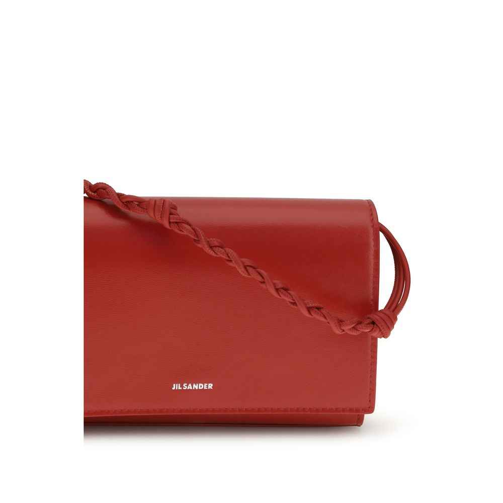 Jil Sander Black Calf Leather Bos Taurus Wallet