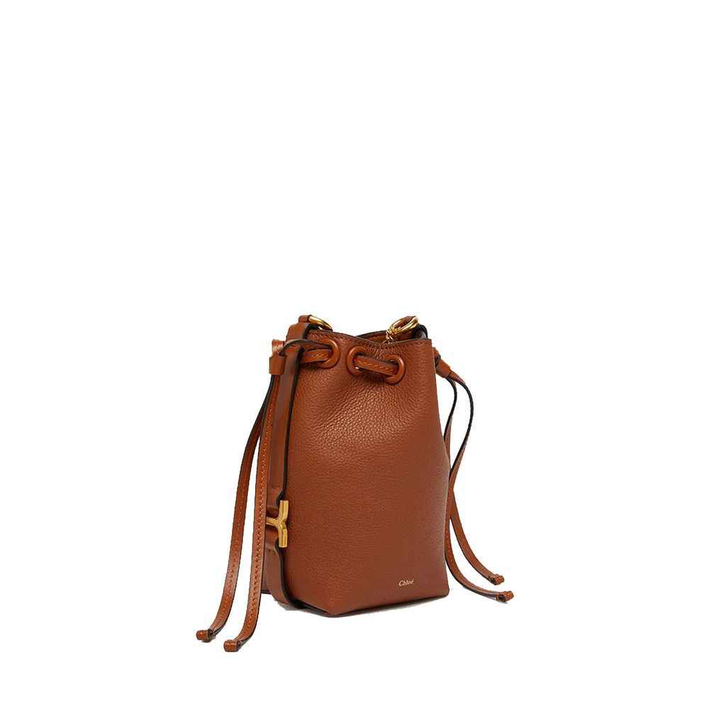 Chloé Brown Calfskin Backet Bag