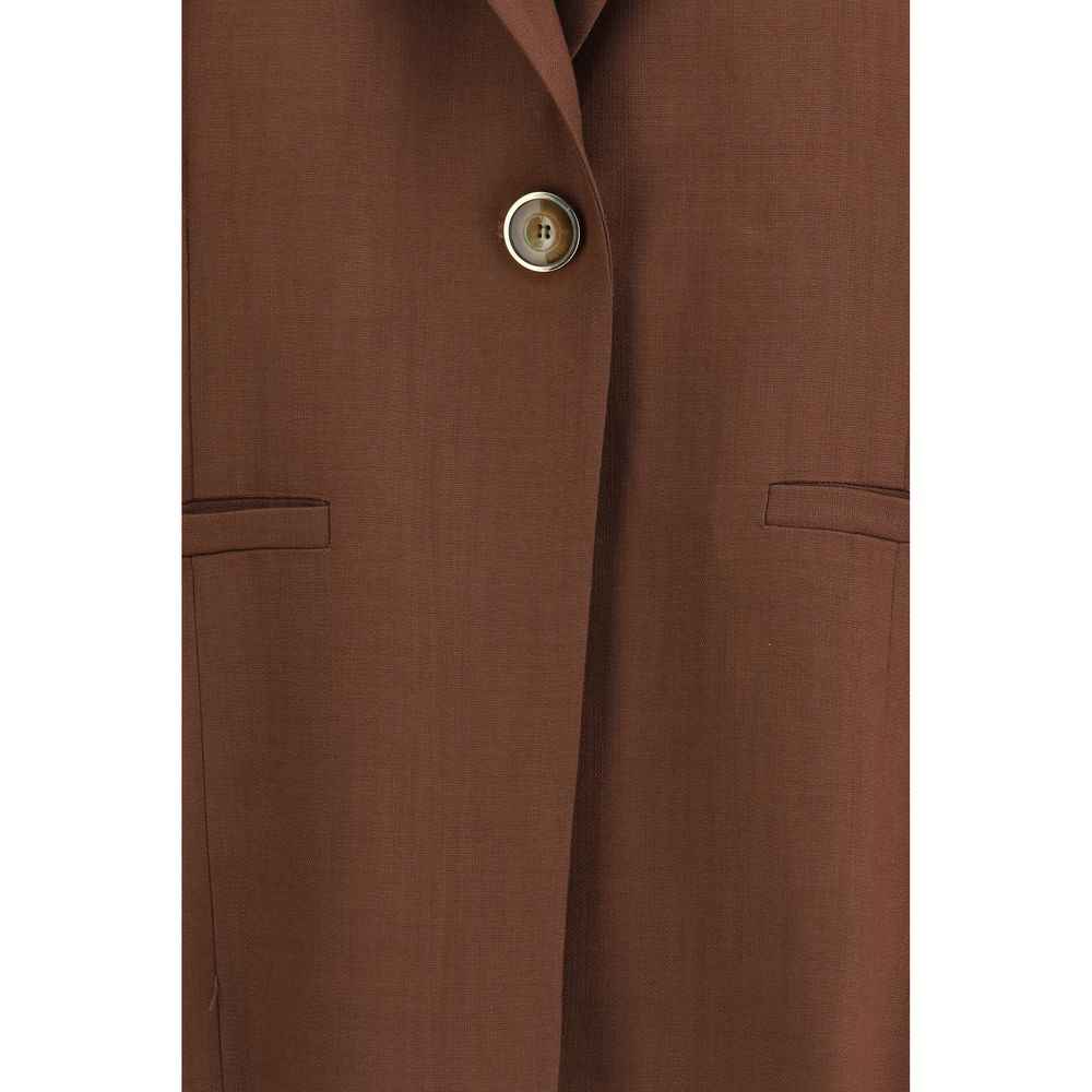 PINKO Brown Viscose Jacket