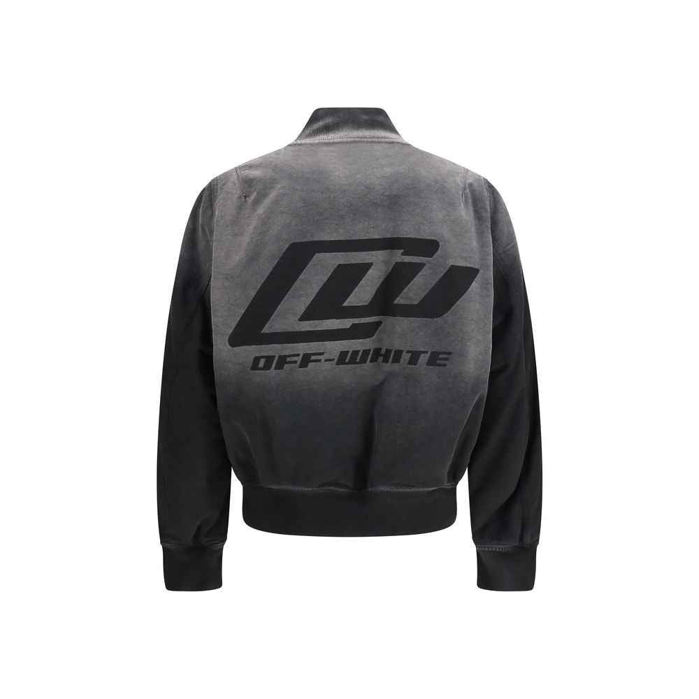 Off-White Black Cotton Bomber