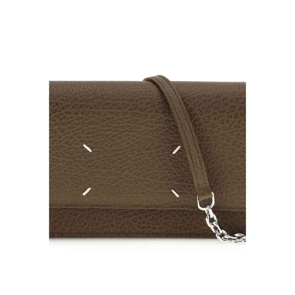 Maison Margiela Brown Calf Leather Bos Taurus Wallet