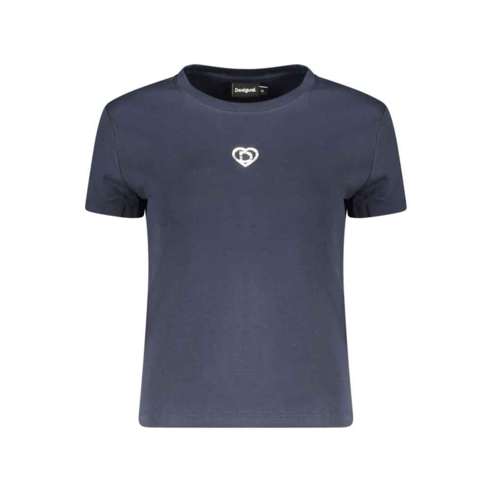 Desigual Blue Cotton Women's T-Shirt