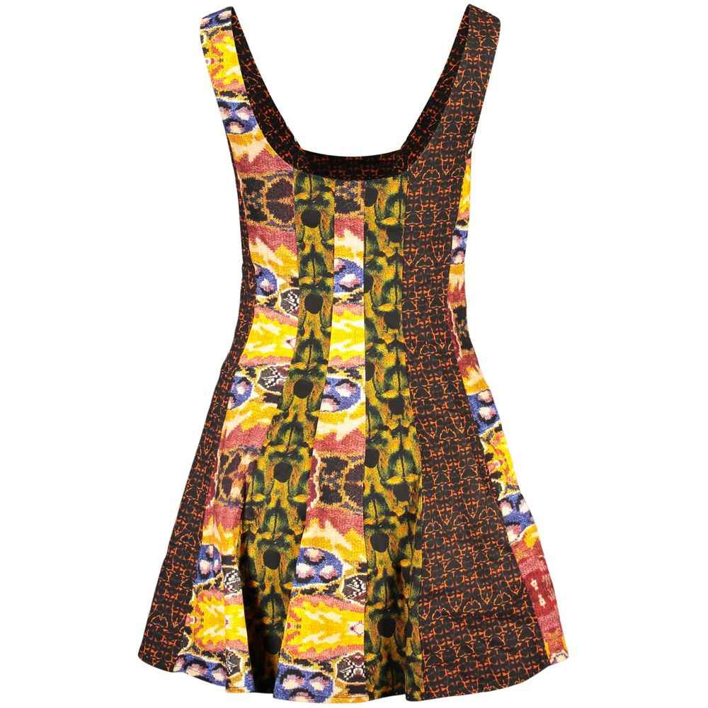 Desigual Giallo Cotton Women Dress