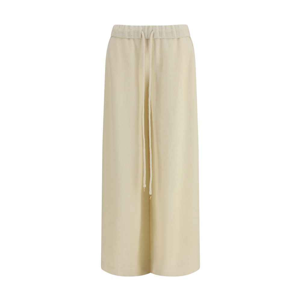 Gabriela Hearst Beige Alpaca Vicugna Pacos Casual Pants