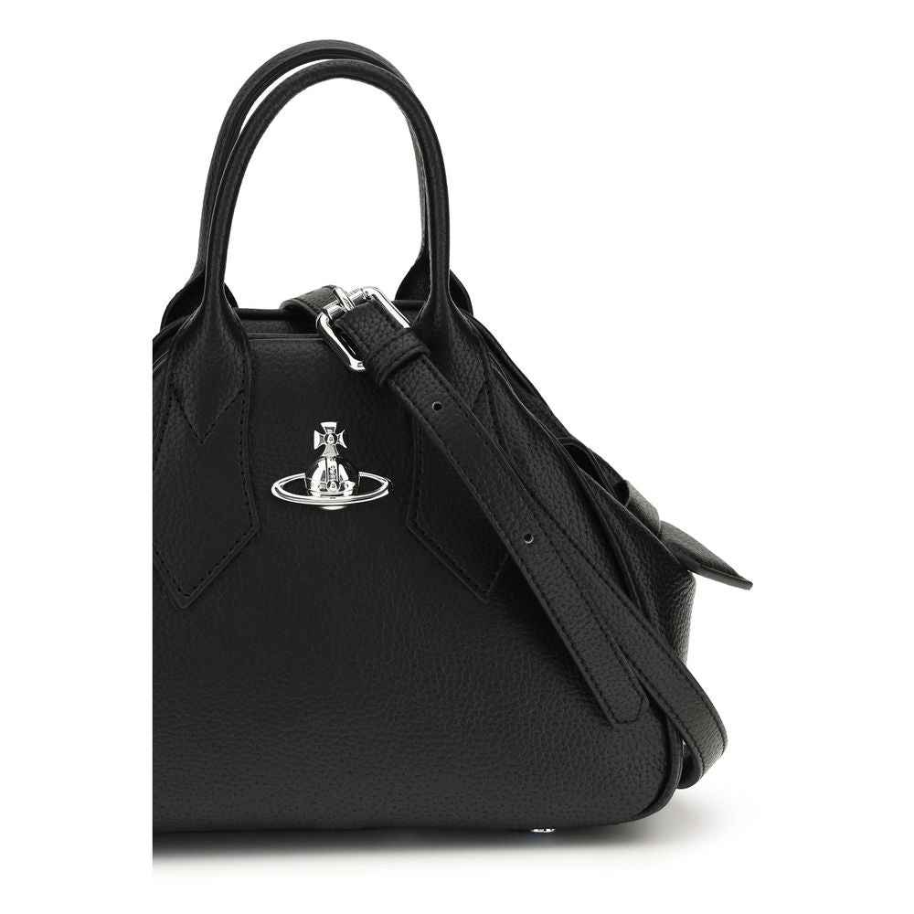 Vivienne Westwood Black Polyurethane Handbag