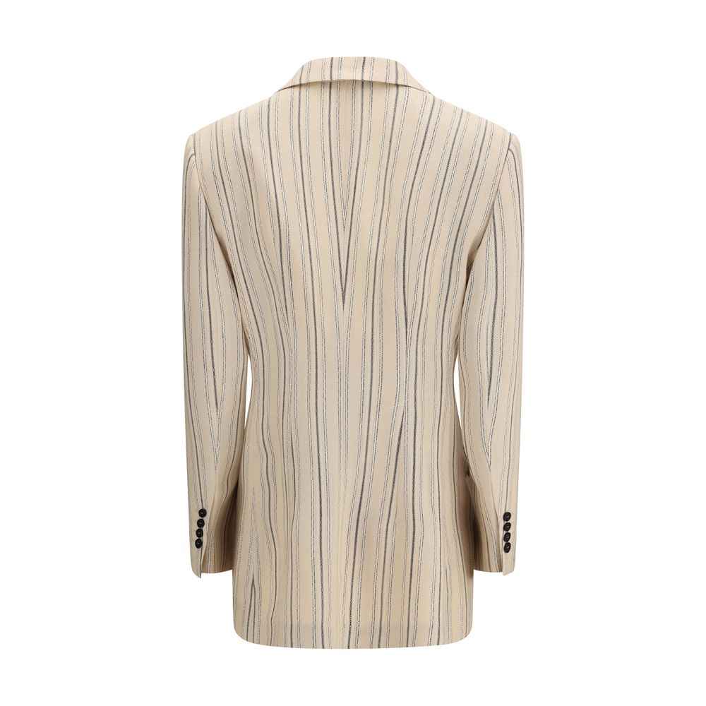 Dolce & Gabbana Multicolor Viscose Full-Length Jacket