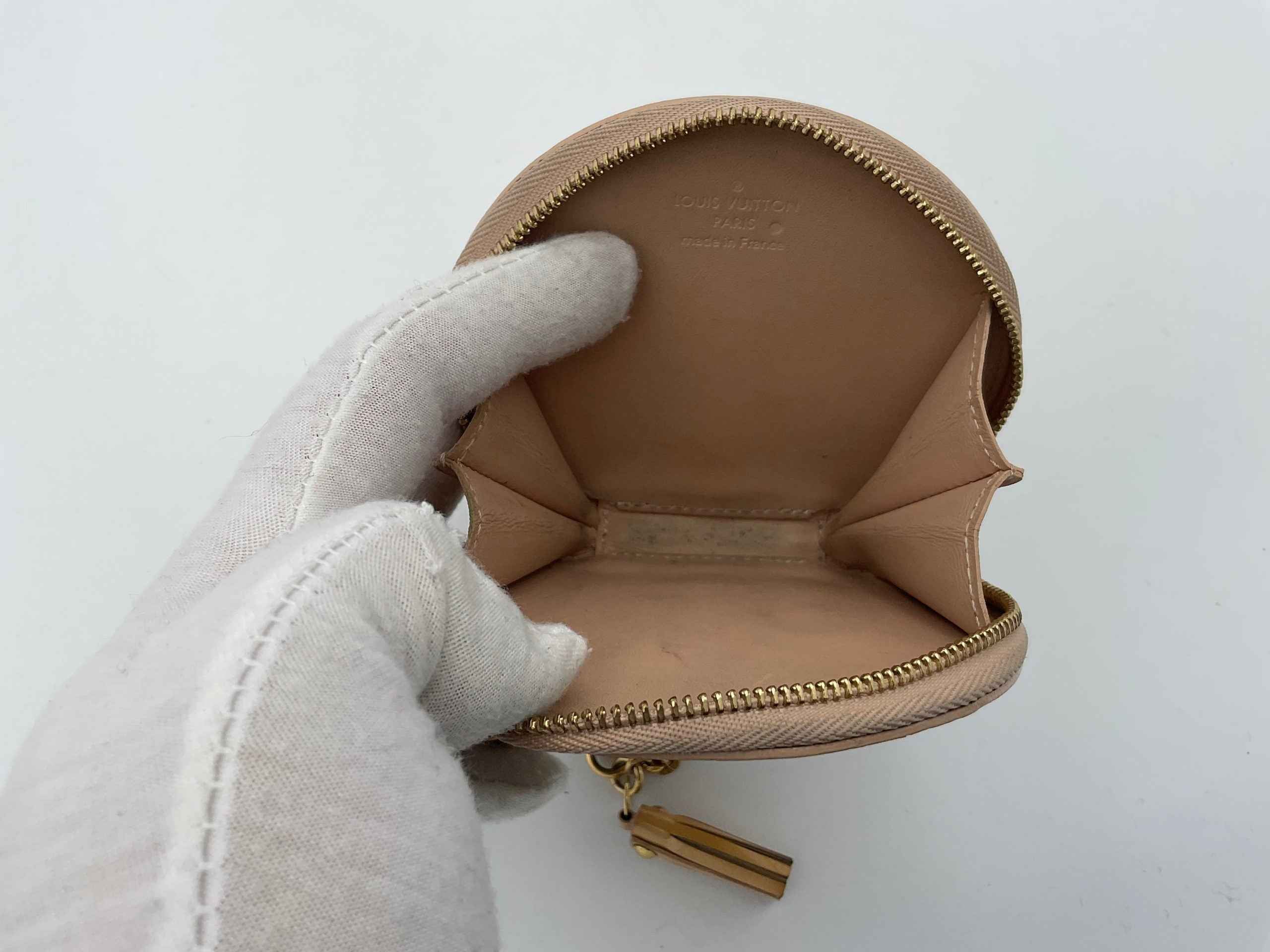 Louis Vuitton LOUIS VUITTON Micro Boite Chapeau Patent Patchwork LV Bird Coin Purse