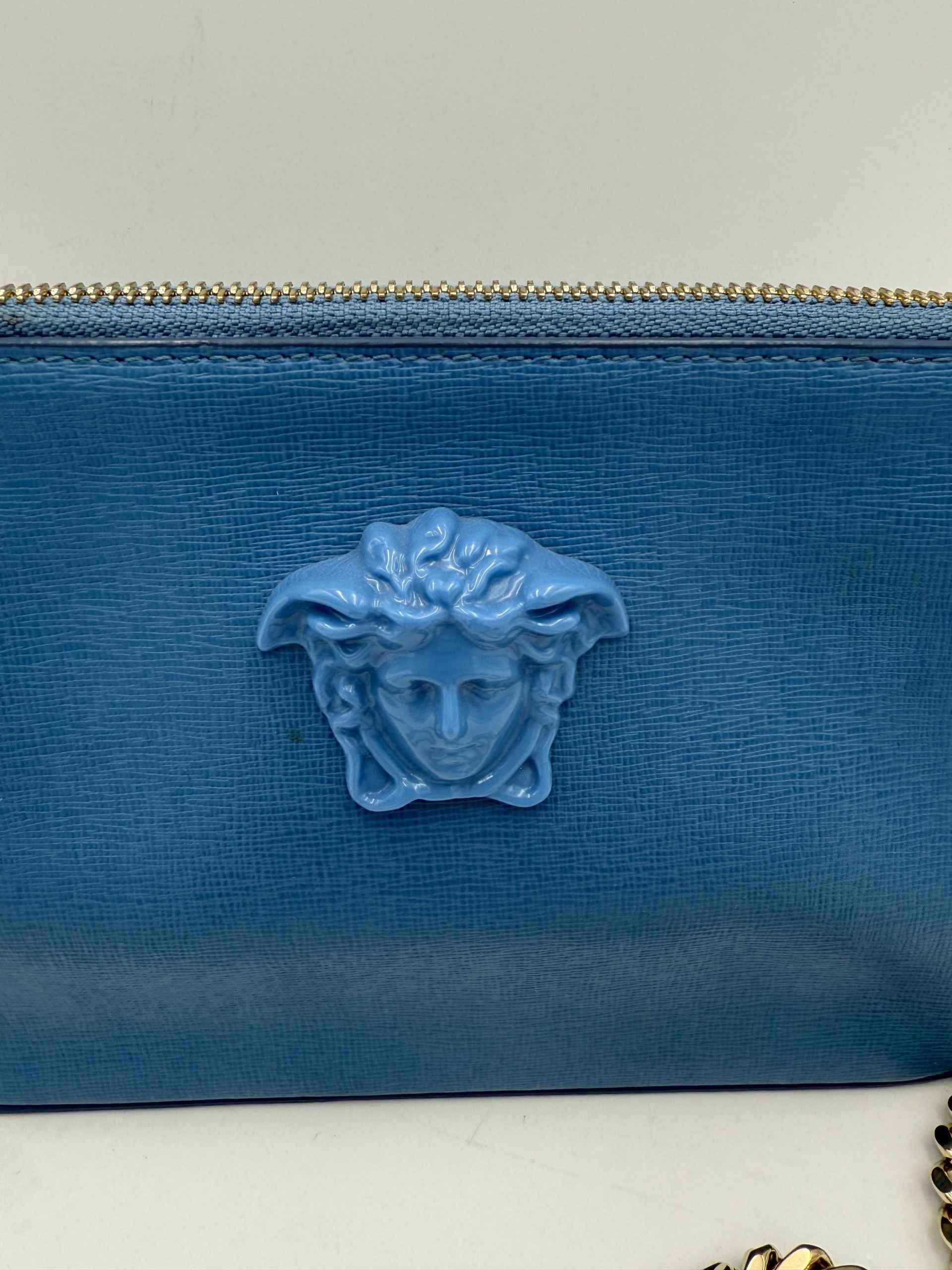 Versace VERSACE LA MEDUSA Leather Shoulder Bag