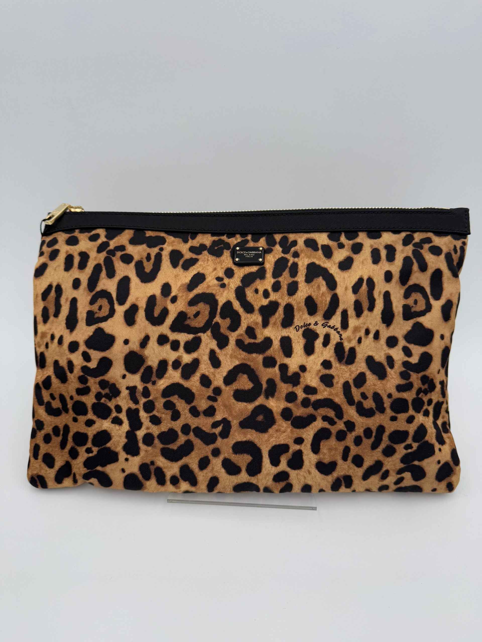 Dolce & Gabbana DOLCE & GABBANA Leopard Clutch