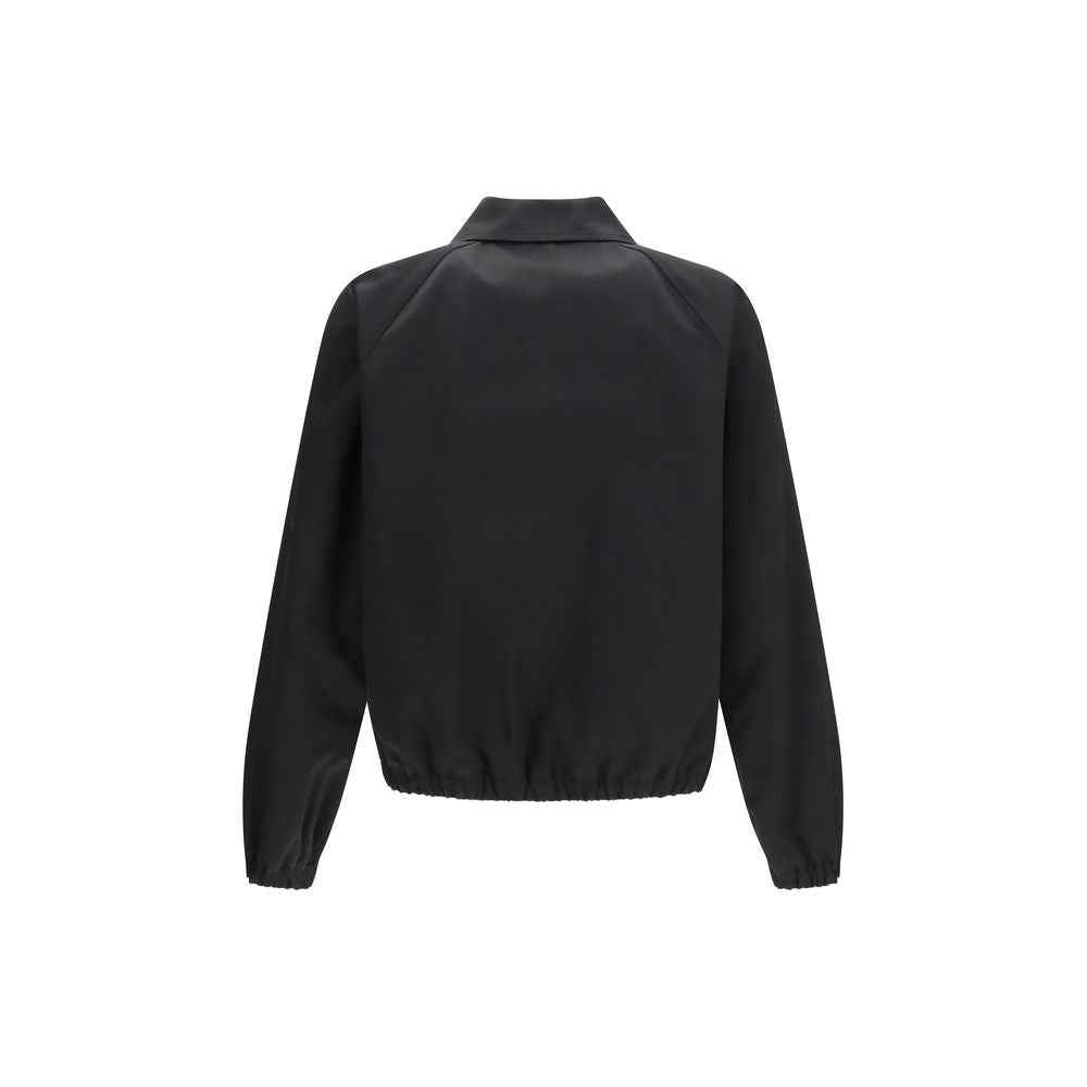 Valentino Garavani Black Cotton Bomber