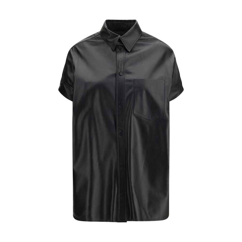 Balenciaga Black Lamb Ovis Aries Dress Shirt