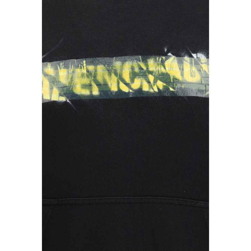 Balenciaga Black Cotton Sweatshirt