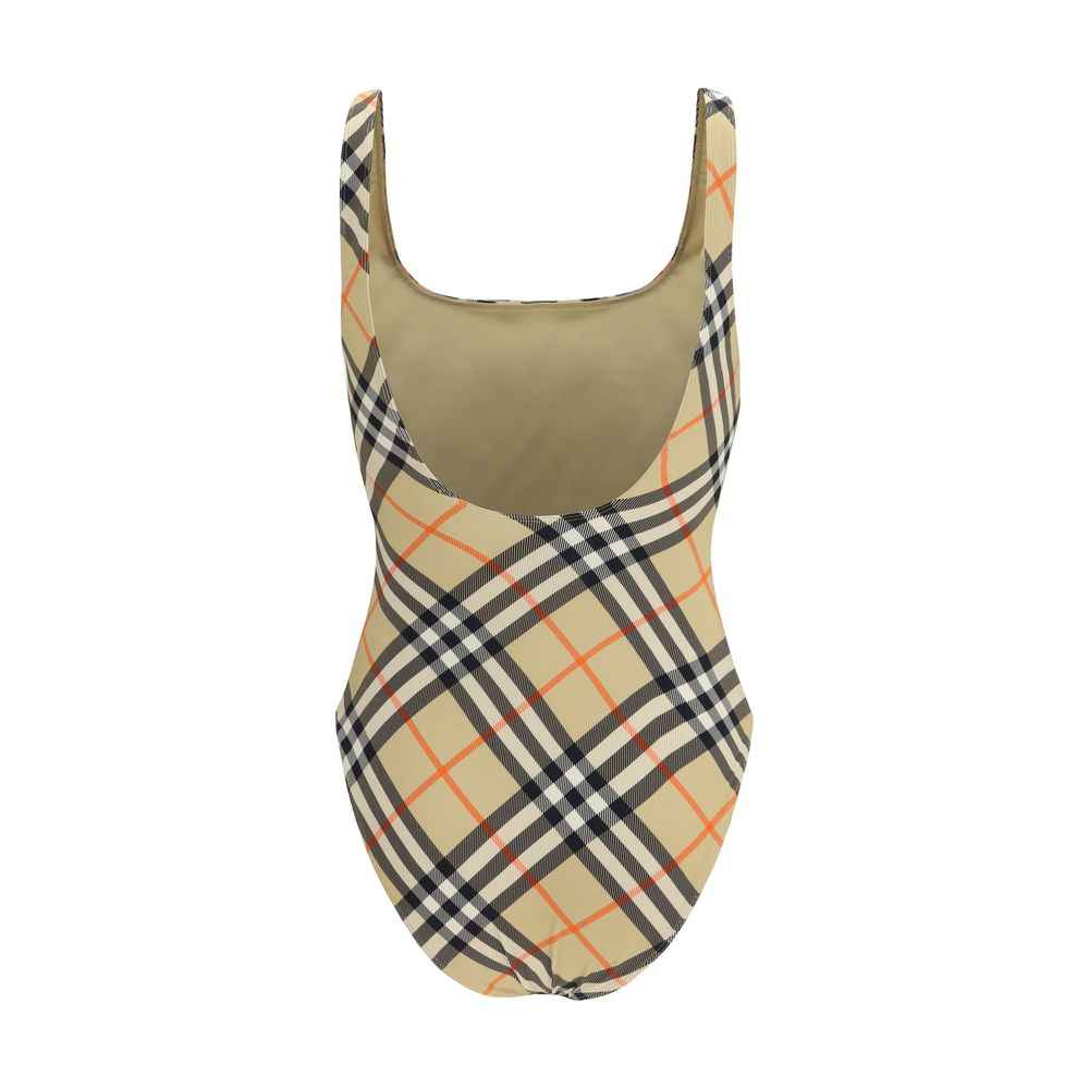 Burberry Beige Polyamide One-Piece Swimsuit