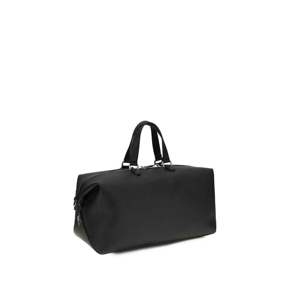 Fendi Black Calf Leather Bos Taurus Luggage And Travel