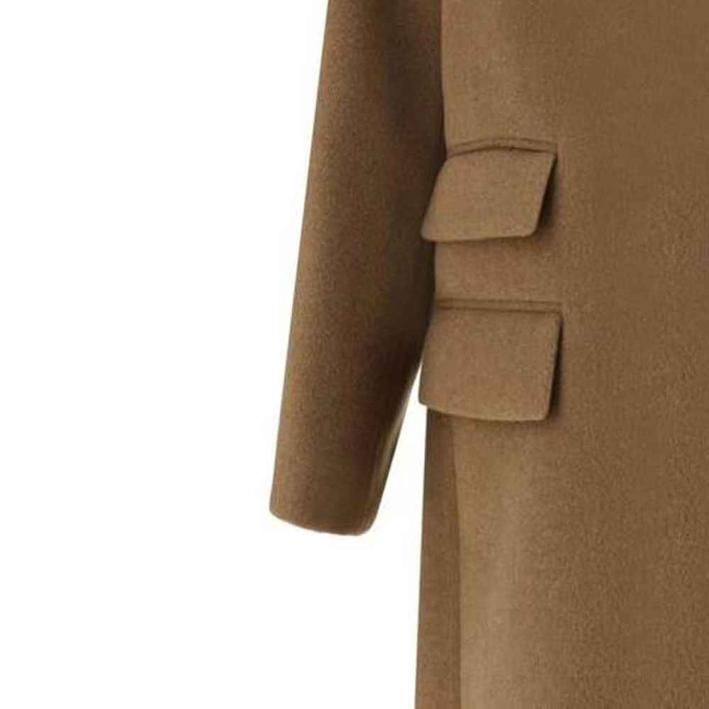 Saint Laurent Brown Wool Coat