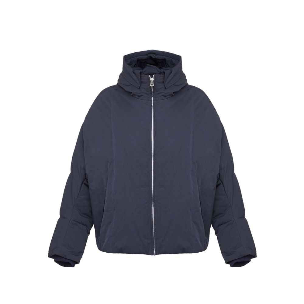 Bottega Veneta Blue Polyamide Coat