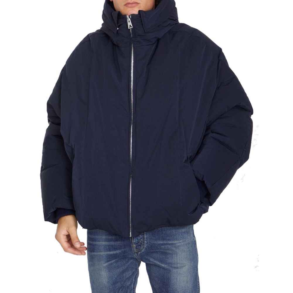 Bottega Veneta Blue Polyamide Coat