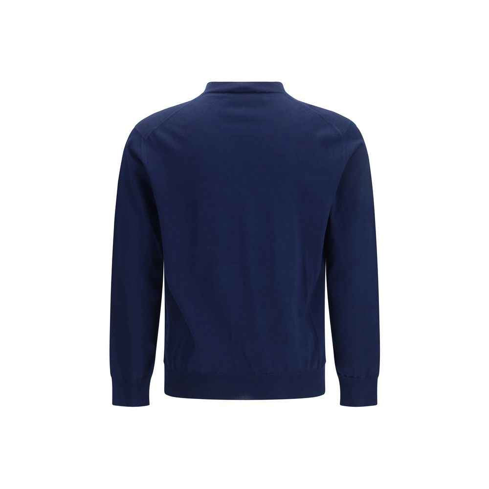 Prada Blue Cotton Sweatshirt