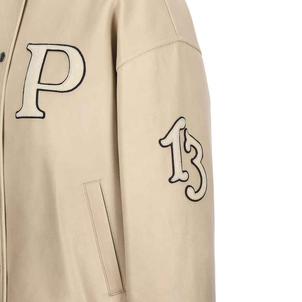 Prada Beige Calfskin Bomber