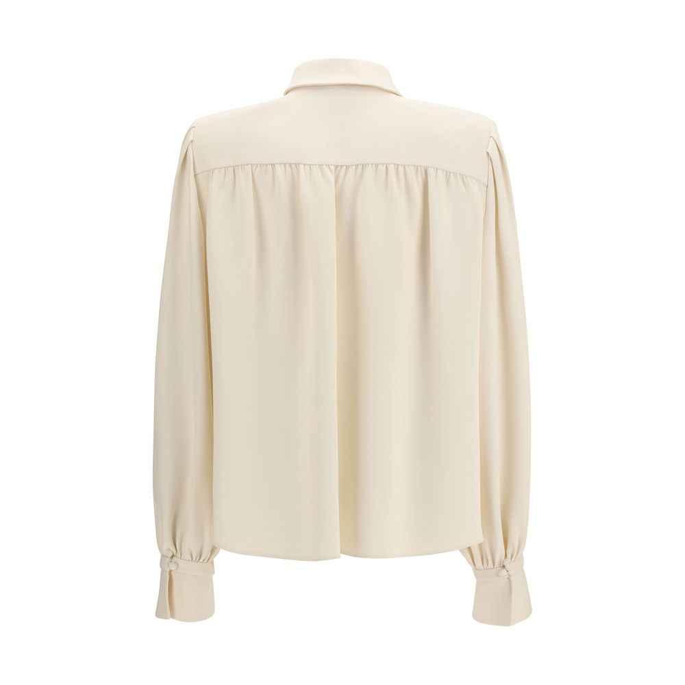 Valentino Garavani Beige Silk Shirt