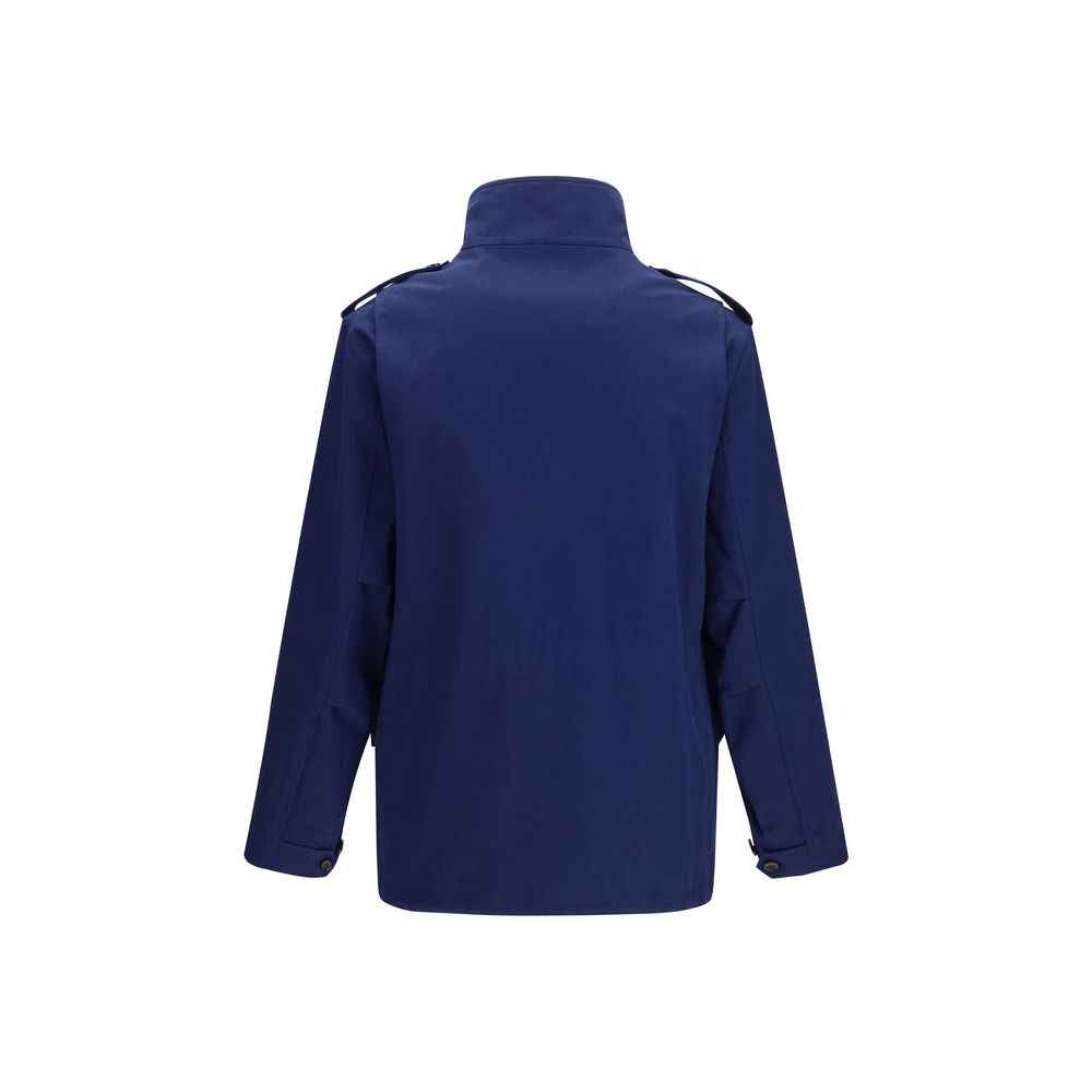 Valentino Garavani Blue Cotton Coat