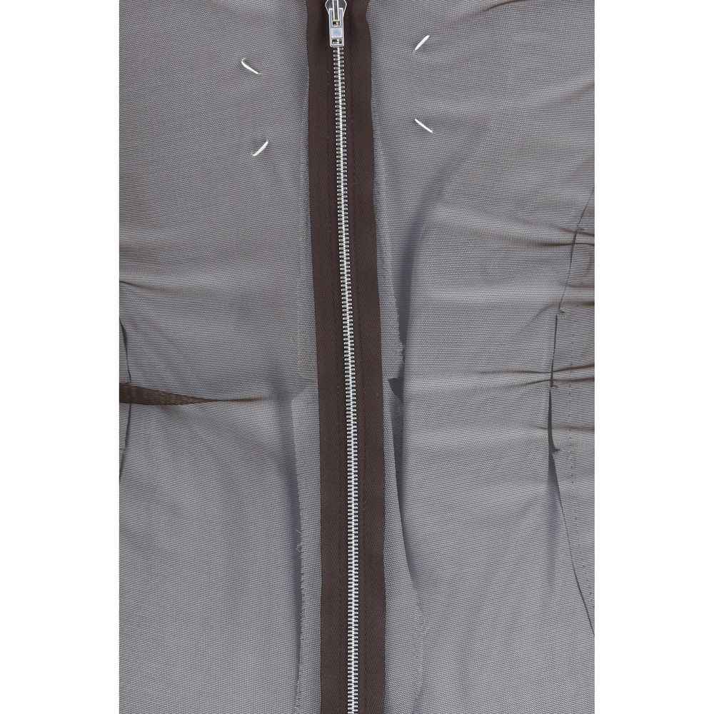 Maison Margiela Brown Polyamide Casual Dress