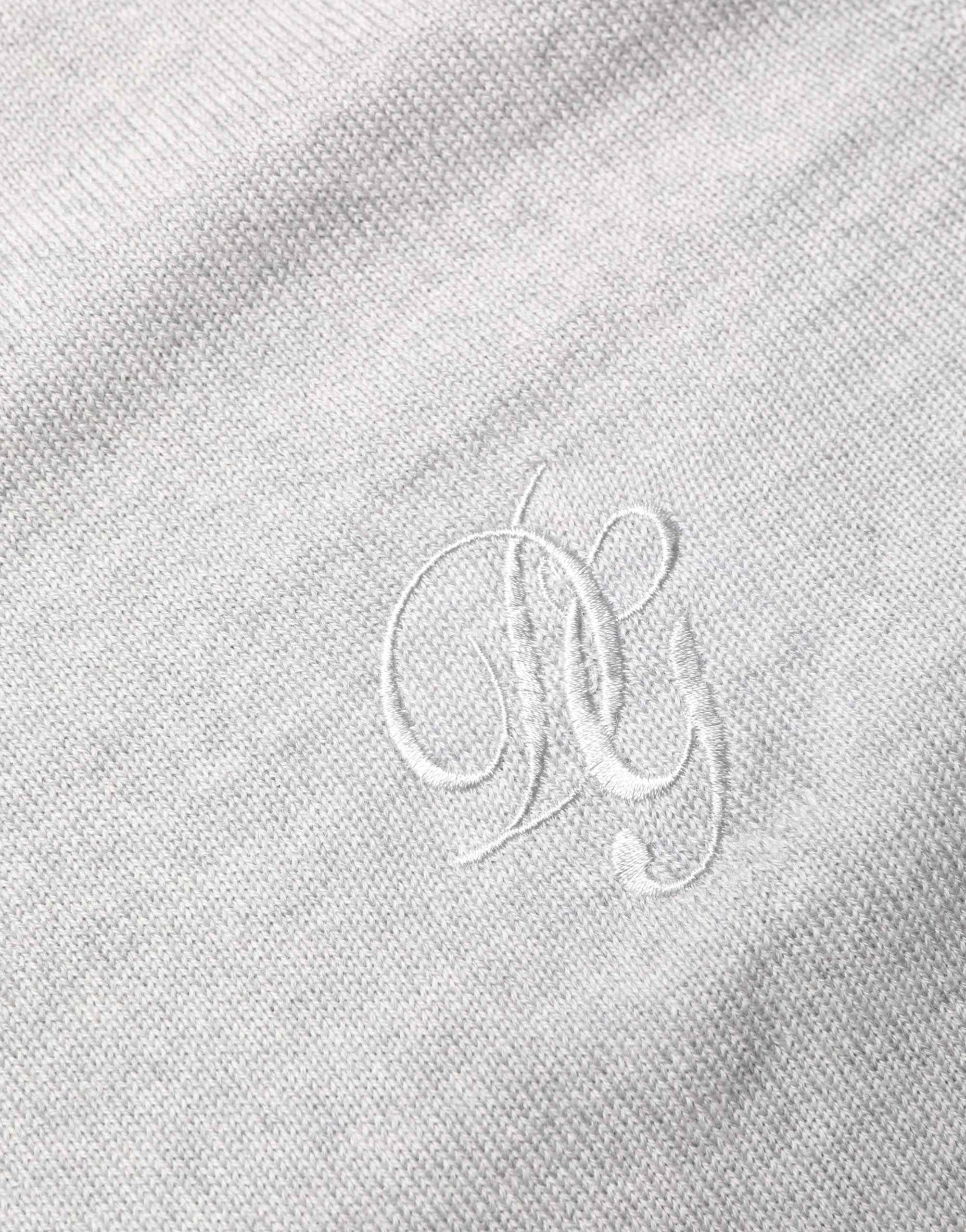 Dolce & Gabbana Gray Long Sleeves Crew Neck Pullover Sweater