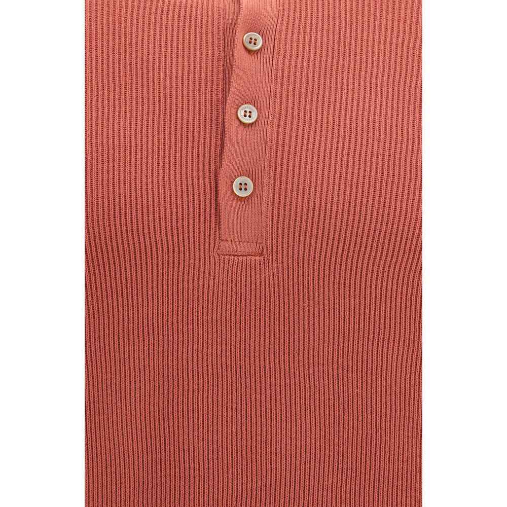 Brunello Cucinelli Multicolor Cotton Polo Shirt
