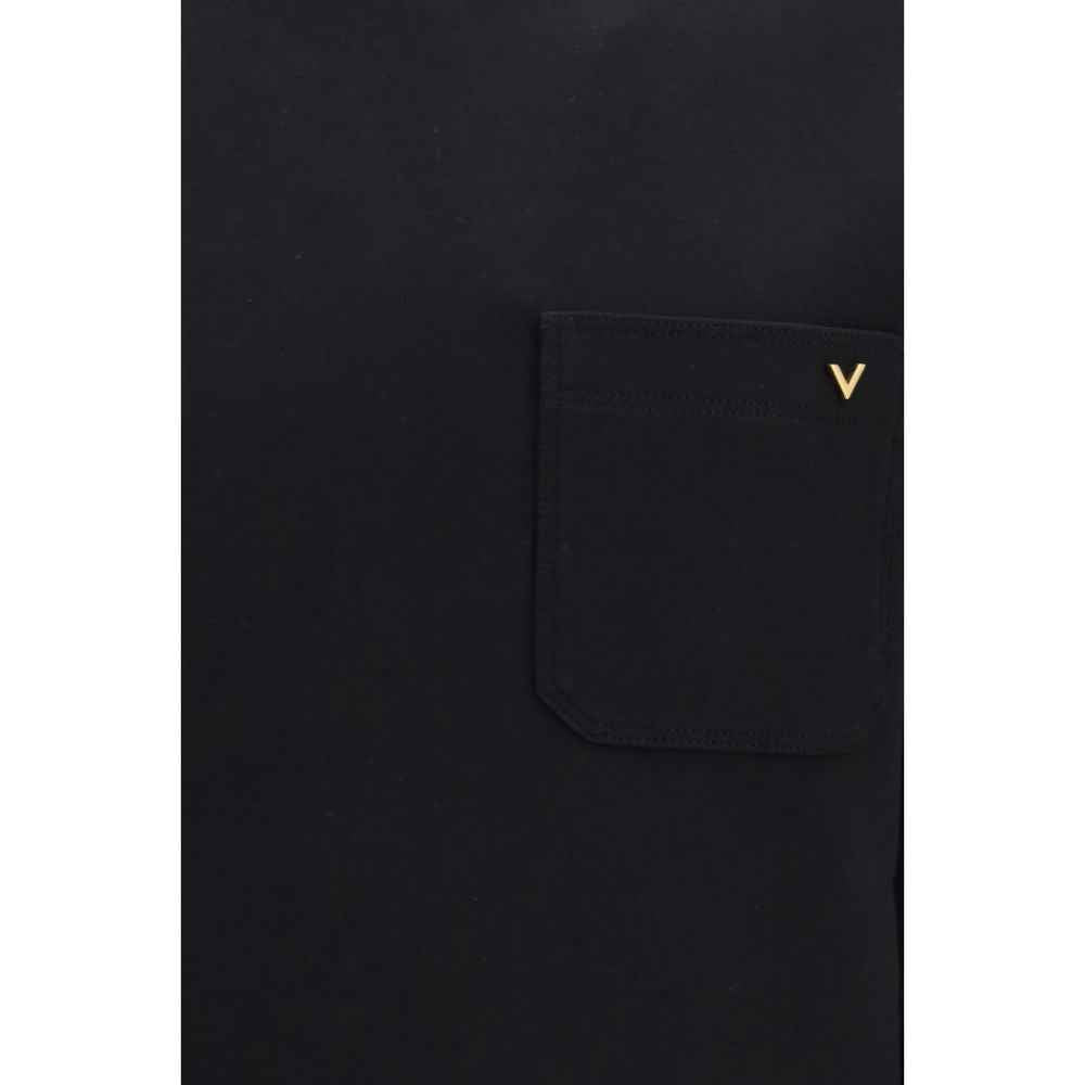 Valentino Garavani Black Cotton Sweatshirt