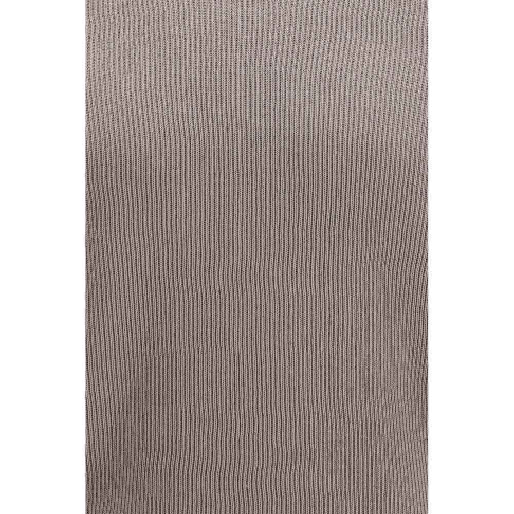 Brunello Cucinelli Gray Cotton Polo Shirt