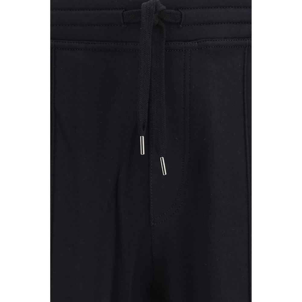 Brunello Cucinelli Black Cotton Joggers (Workout Pants)