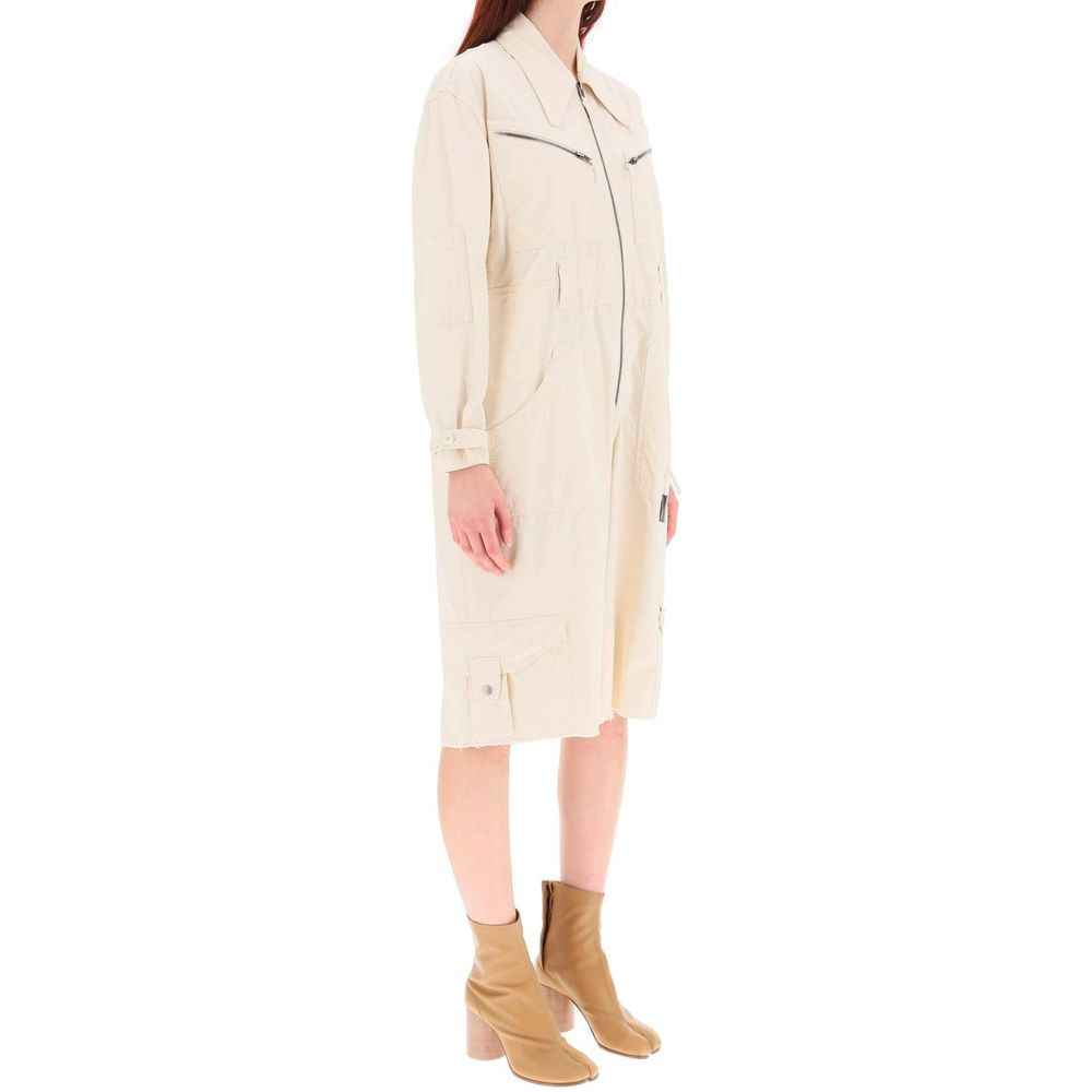 Maison Margiela White Cotton Jumpsuit
