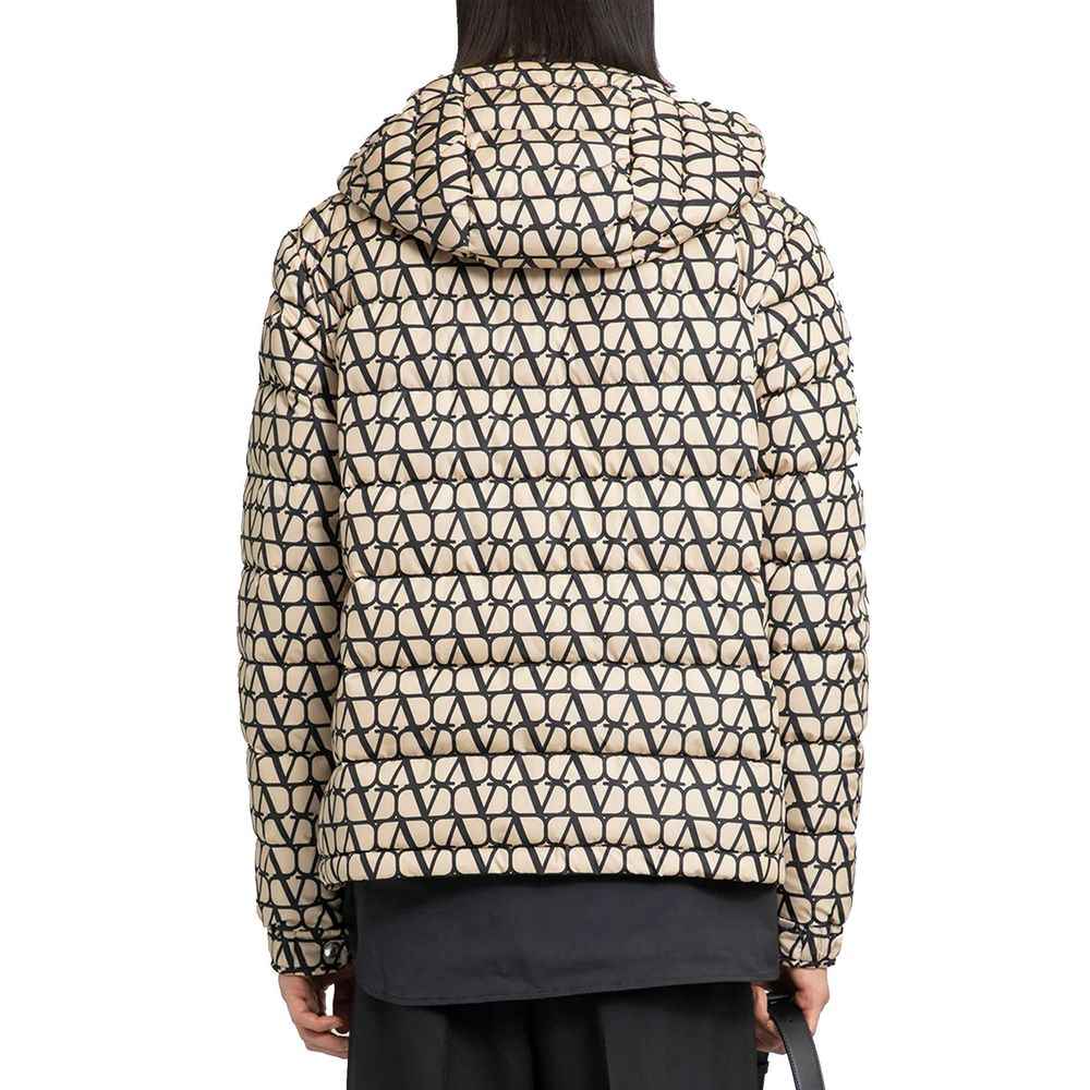 Valentino Garavani Beige Polyamide Full-Length Jacket