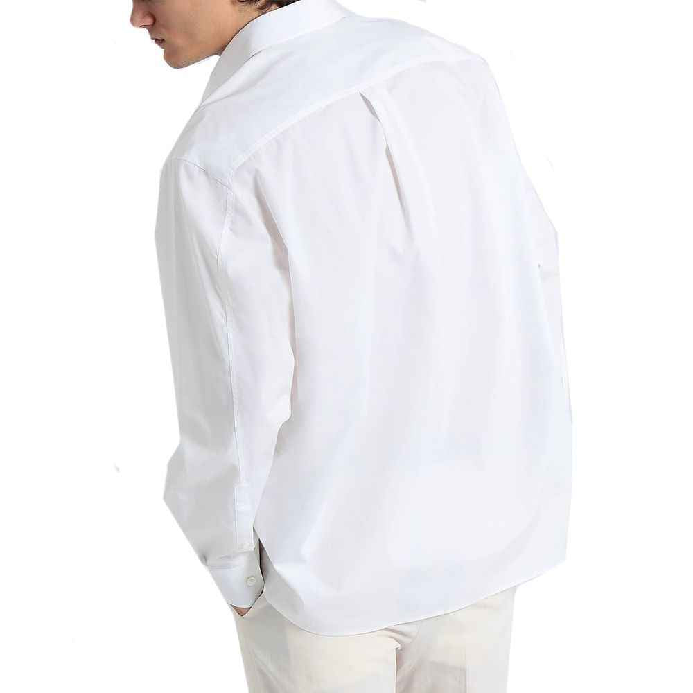 Valentino Garavani White Cotton Dress Shirt