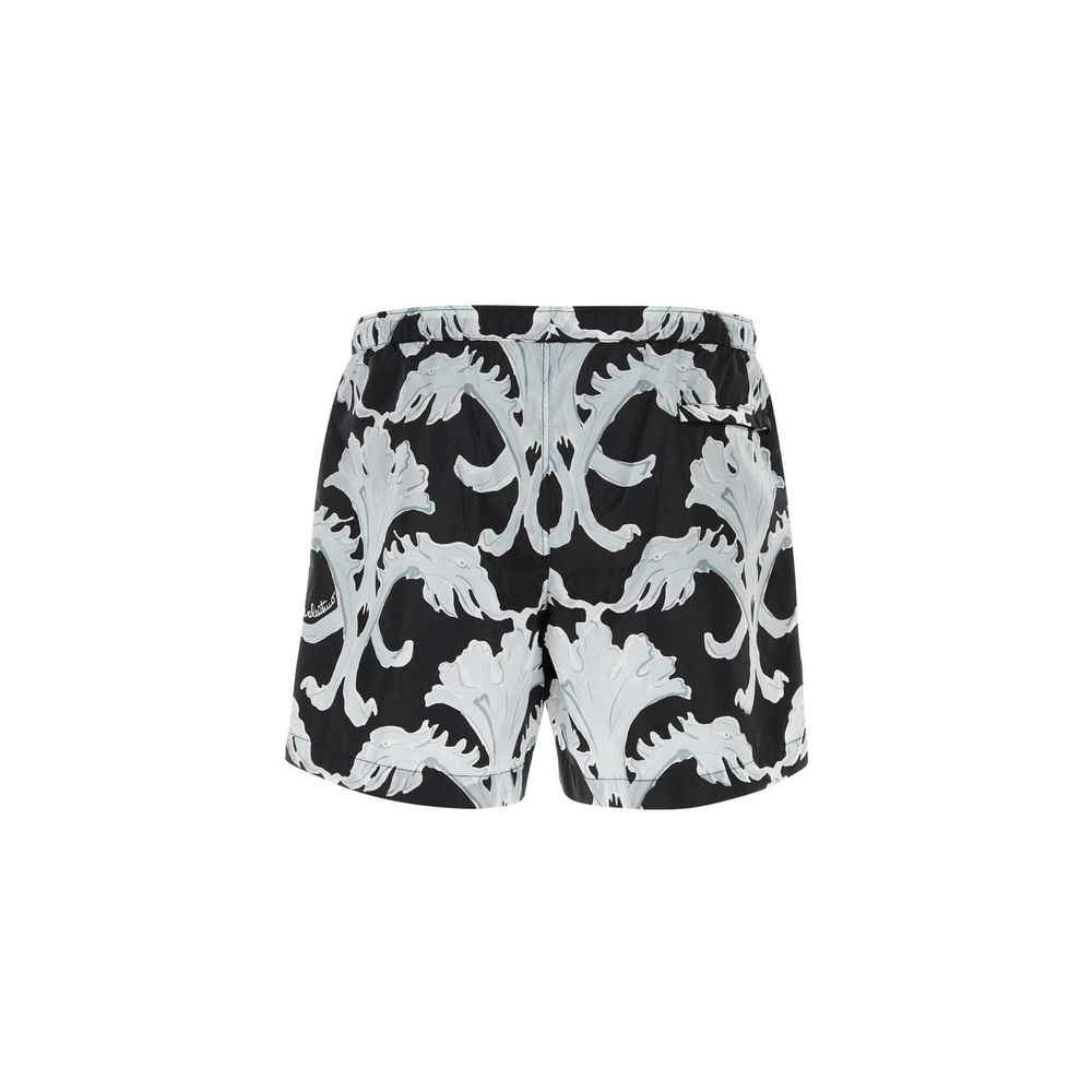 Valentino Garavani Black Polyamide Shorts
