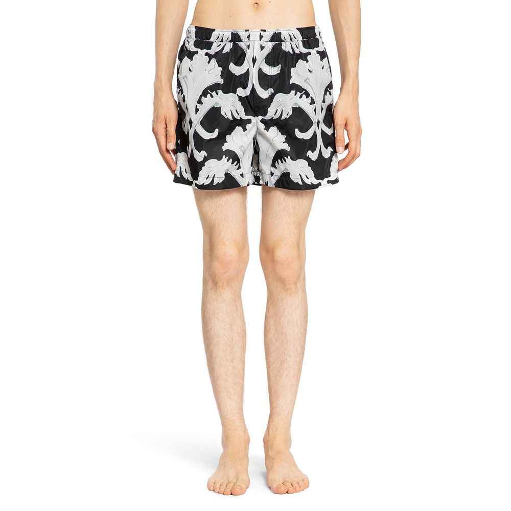 Valentino Garavani Black Polyamide Shorts