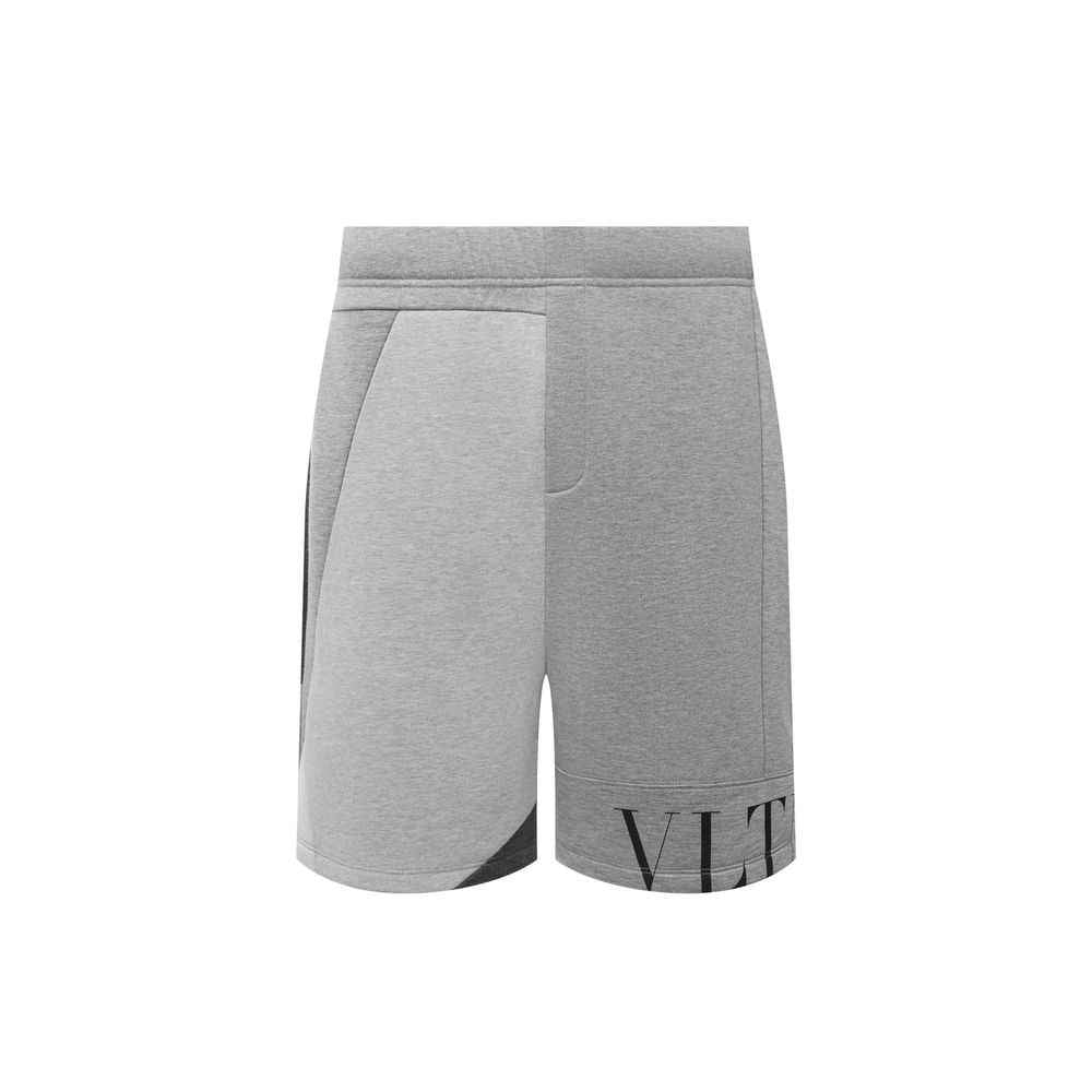 Valentino Garavani Gray Modal Shorts