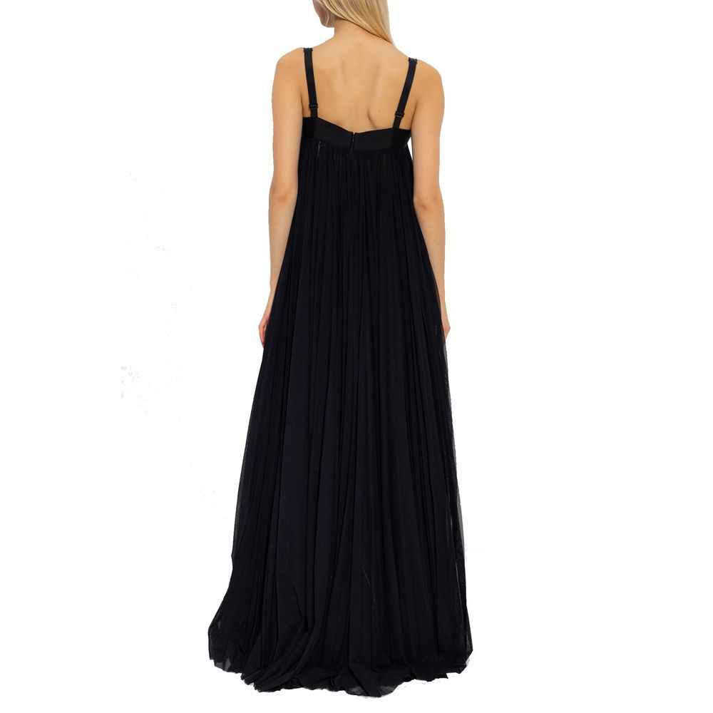 Dolce & Gabbana Black Cotton Casual Dress