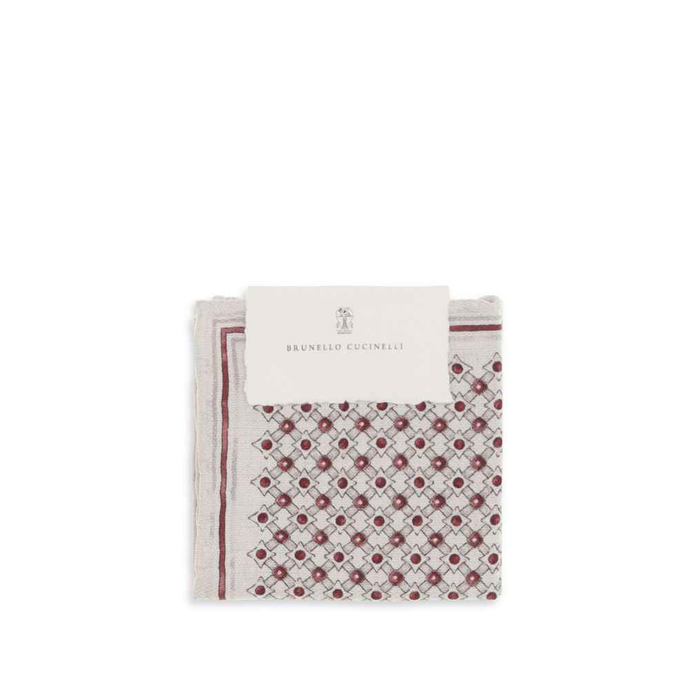 Brunello Cucinelli Multicolor Silk Scarf