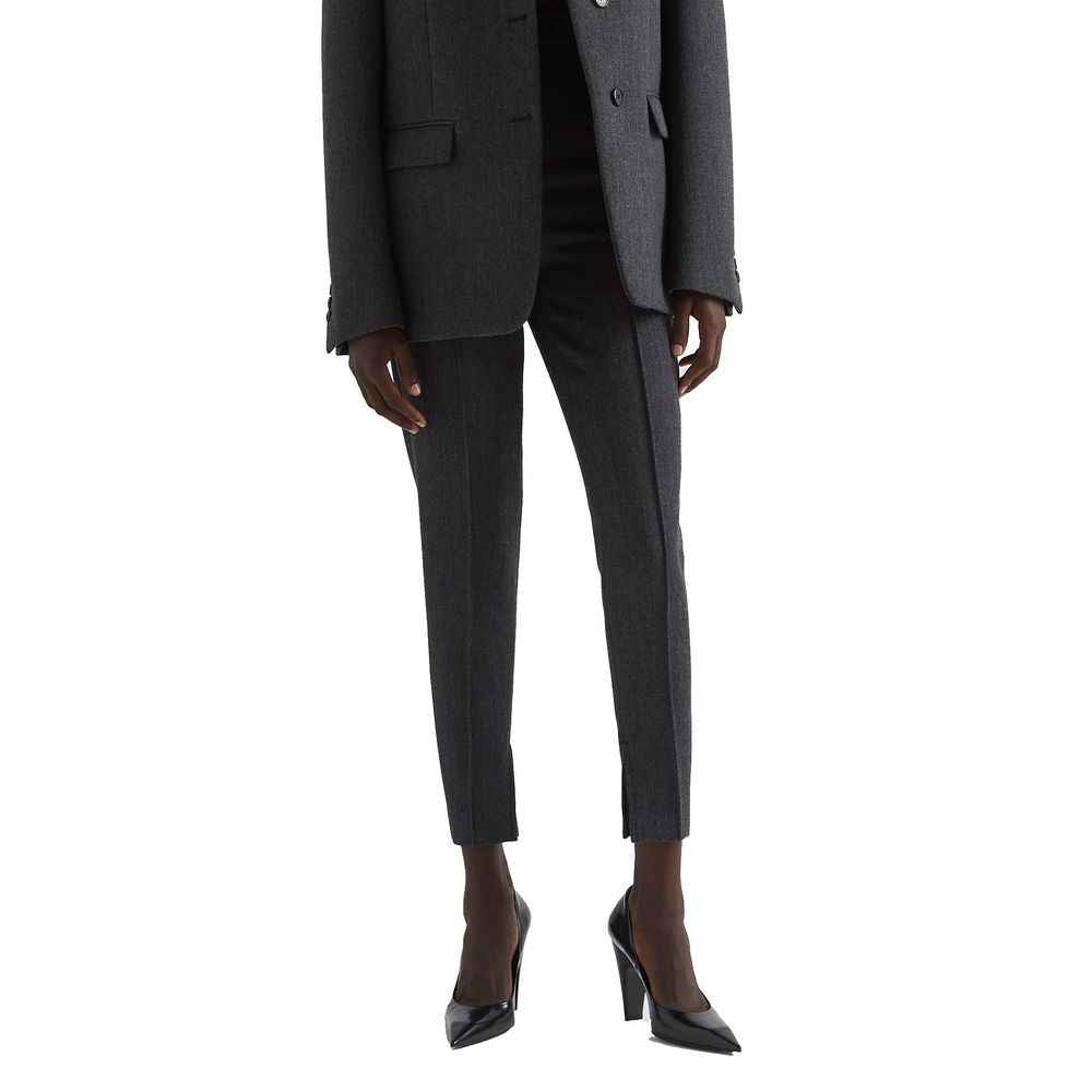 Prada Gray Elastane Pants