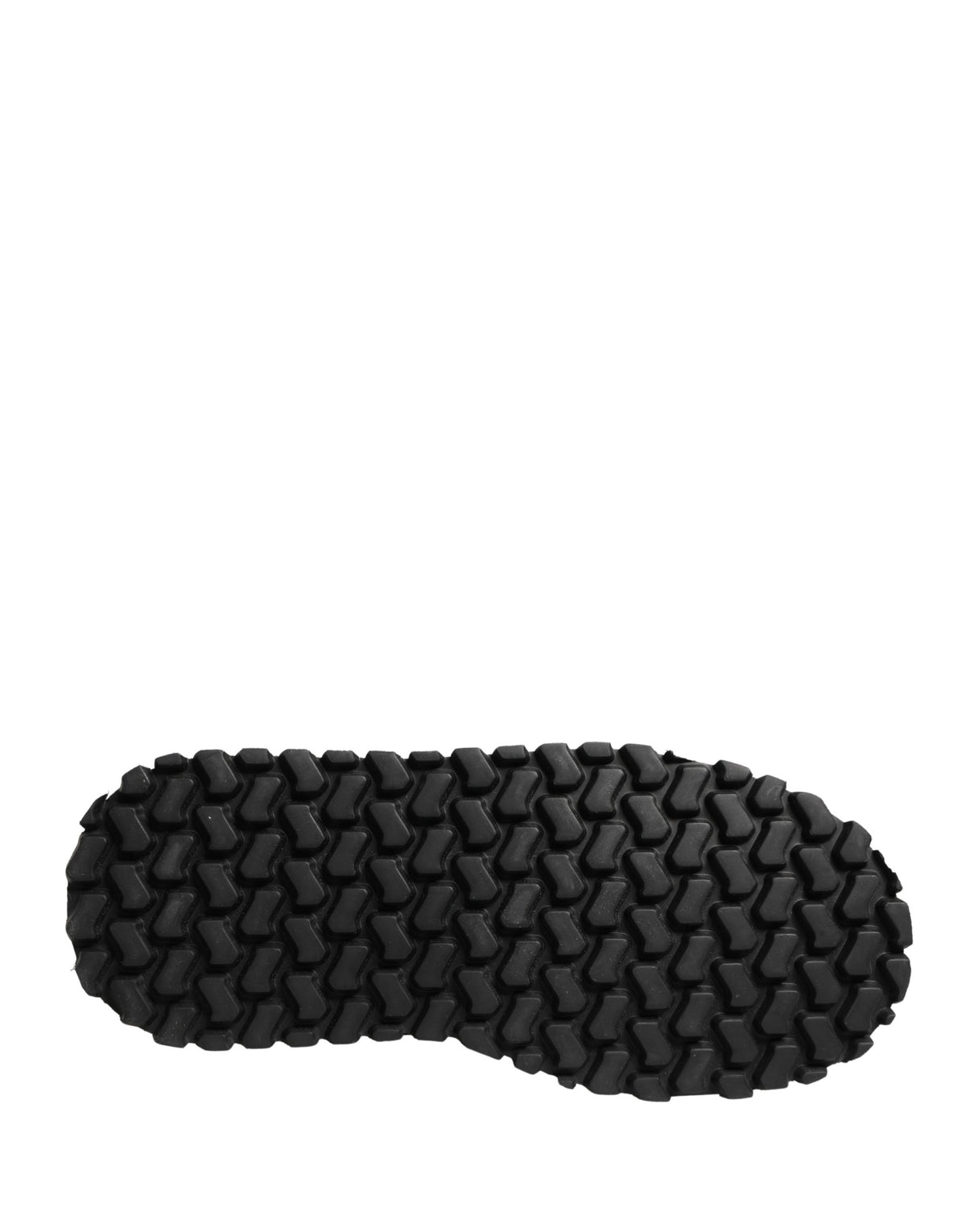 Dolce & Gabbana Black Logo Print Lace Up Snow Boots Shoes