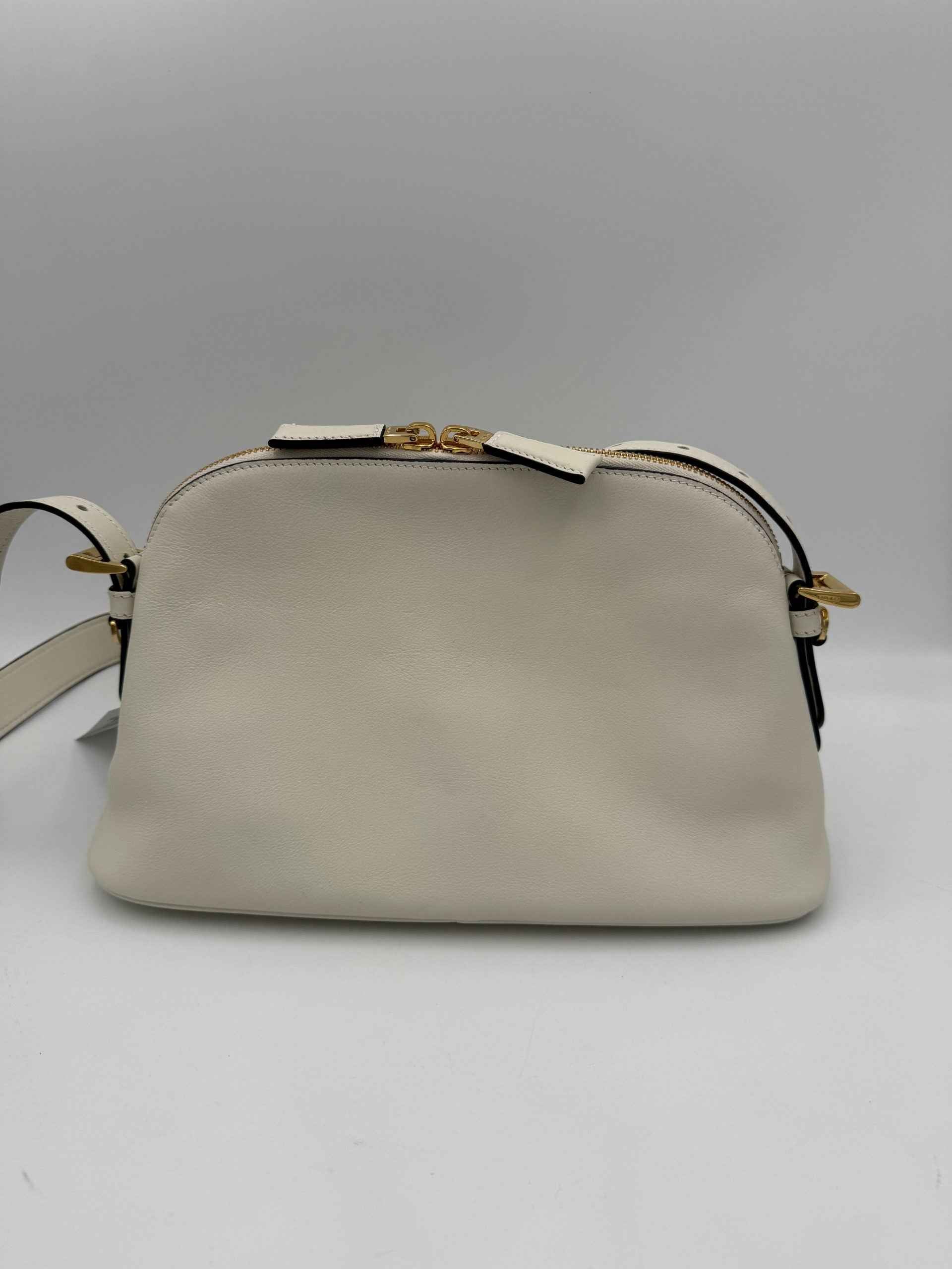 Prada PRADA Bauletto BOWLING in Leather Handbag