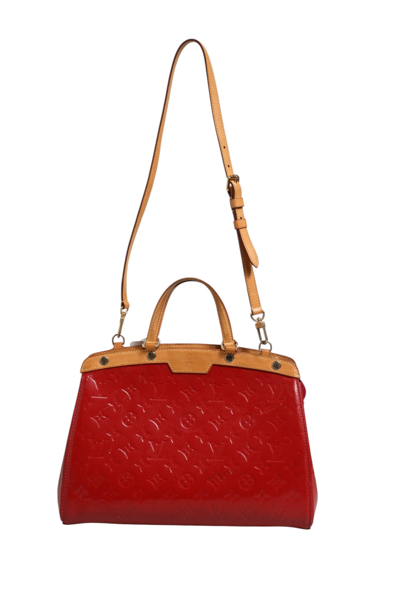 Louis Vuitton Brea MM Monogram Vernis